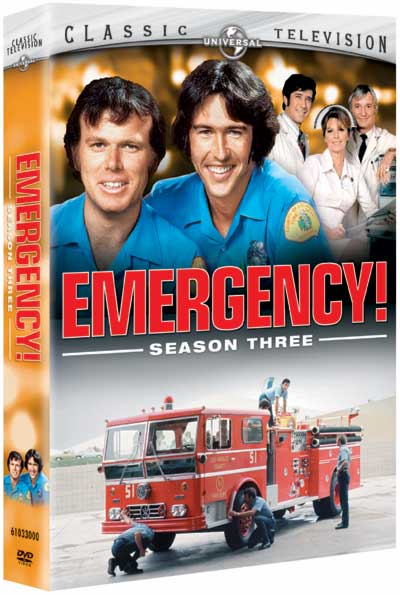 Emergency! Season Three Cover